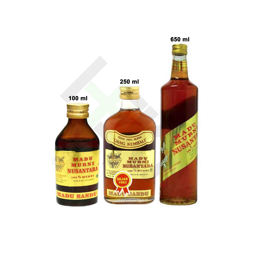 

Madu Murni Nusantara Botol - 100 ml / 250 ml / 650 ml [Majapahit]