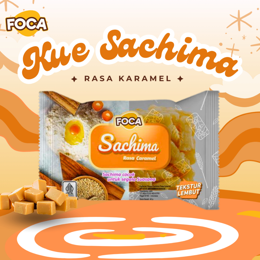 

FOCA Sachima KARAMEL - 40gr