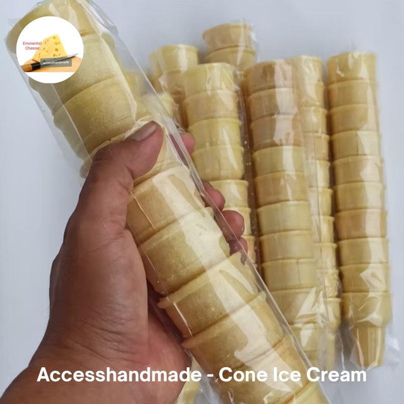 

Diamond Ice Cream Cup Cone 300pcs 1dus ORIGINAL PACK eskrim