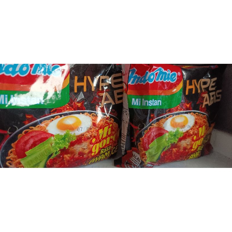 

Indomie ayam geprek