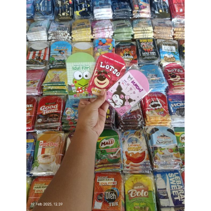 

Amplop lebaran lucu motif kartun terbaru
