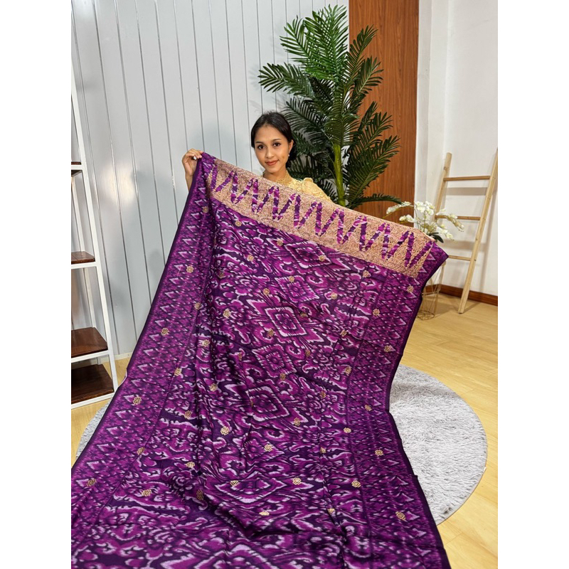 kamen endek Lembaran Katun Endek tretes Tumpal