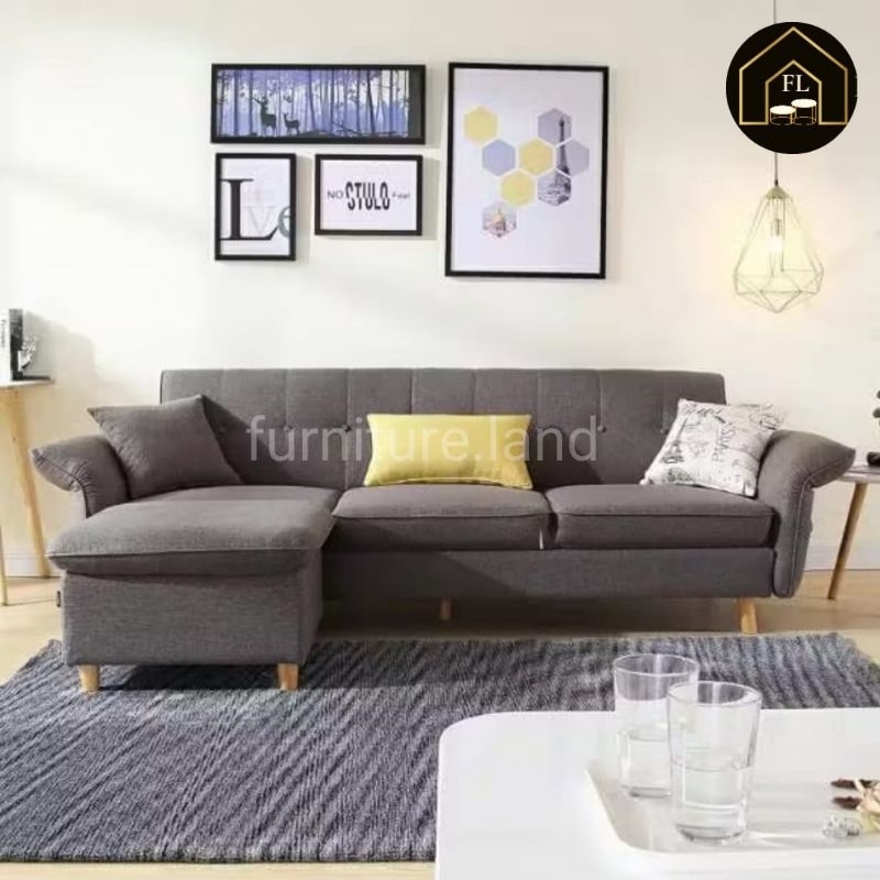 sofa minimalis / sofa L selonjor