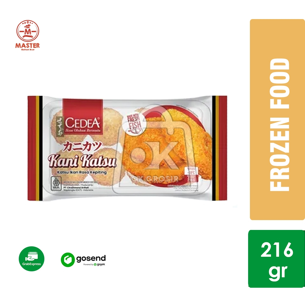 

Cedea Kani Katsu 216gr Katsu Ikan Rasa Kepiting [KHUSUS INSTANT]