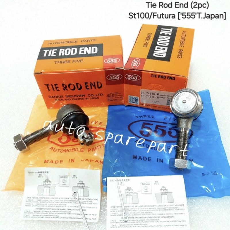 TIE ROD END CARRY ST100 FUTURA 555 JAPAN ASLI ORIGINAL