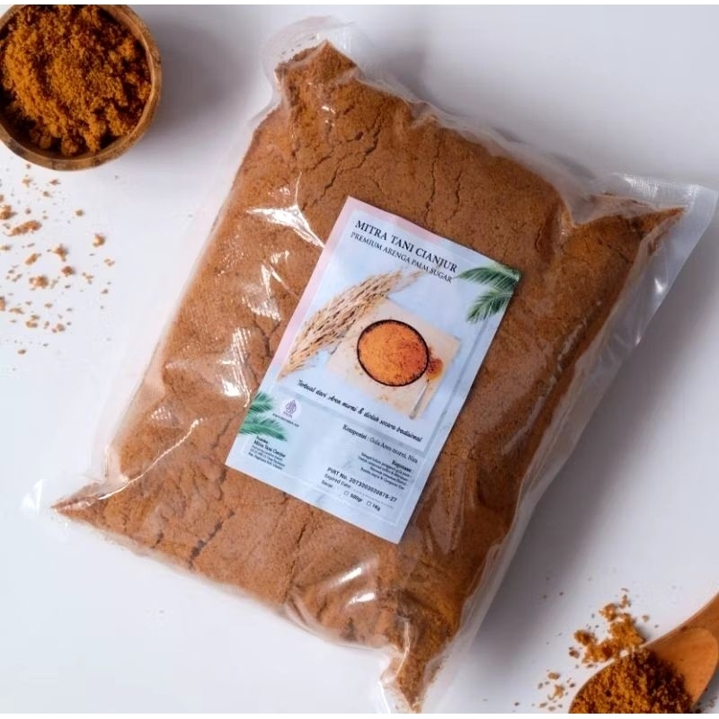 

GULA AREN BUBUK ASLI 100℅ORGANIK PALM SUGAR 500 GRAM