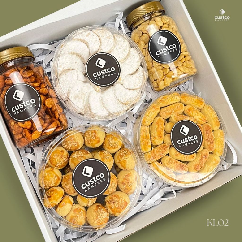 

Hampers Kue Lebaran | Gift Box | Kue Lebaran Premium | Kue Nastar Kue Salju Kue Cokelat