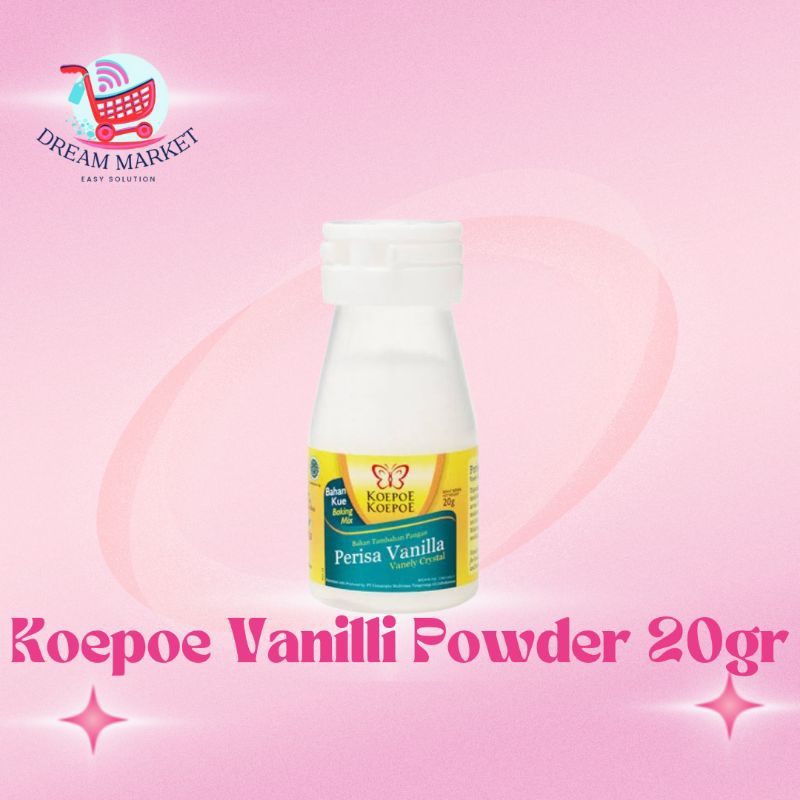 

Vanilli Powder/Vanilla Bubuk/Koepoe-Koepoe/Perisa Vanilla [20gr]