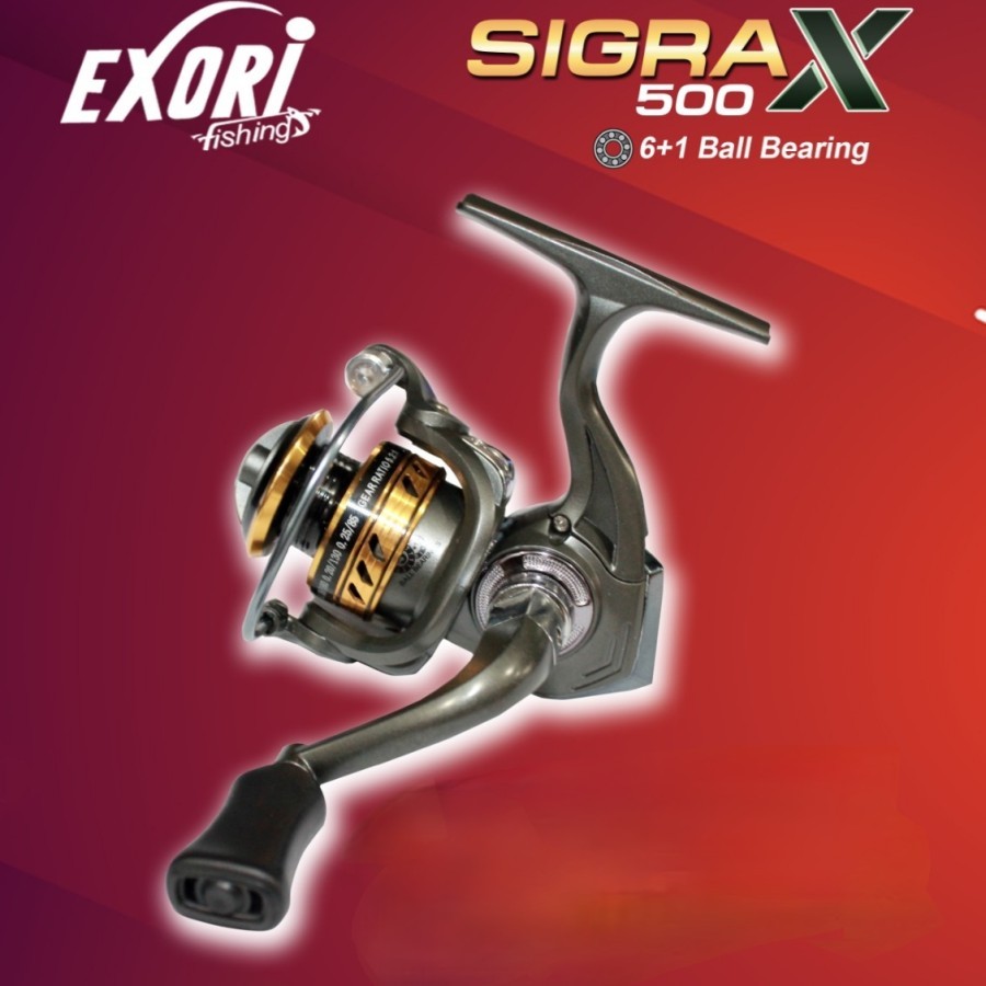 Reel Pancing/Kerekan Pancing Mini Exori Sigra X 500 (6+1BB) One Way