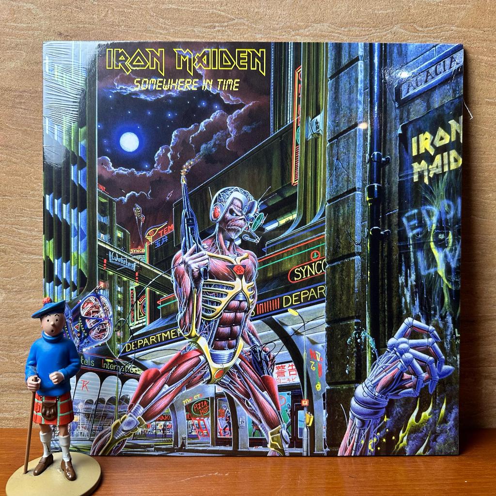 PIRINGAN HITAM / VINYL IRON MAIDEN - SOMEWHERE IN TIME (1LP,BLCK,84385)