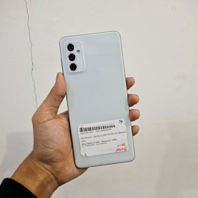 SAMSUNG M52 5G 8/128 SECOND ORIGINAL