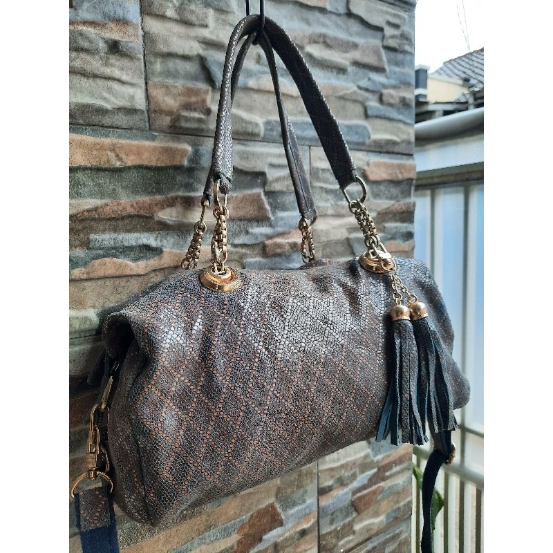 Tenteng Abu Talpan SSAMZIE - TAS PRELOVED BRANDED ORIGINAL