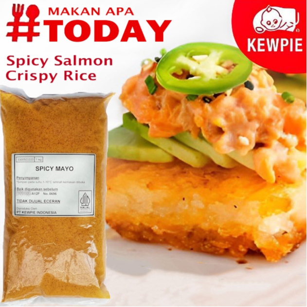 

KEWPIE Spicy Mayo 1 kg HALAL / MAYO PEDAS