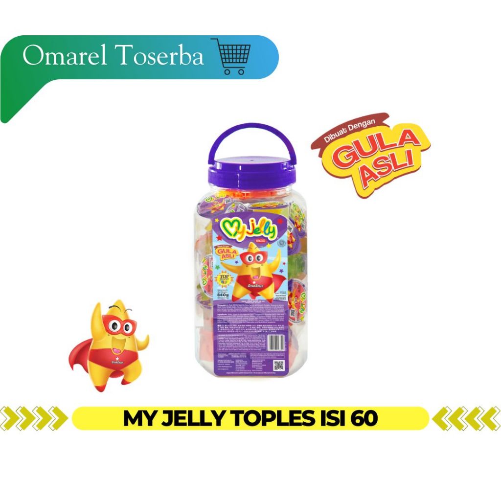 

MY JELLY TOPLES ISI 60 840gr WONG COCO