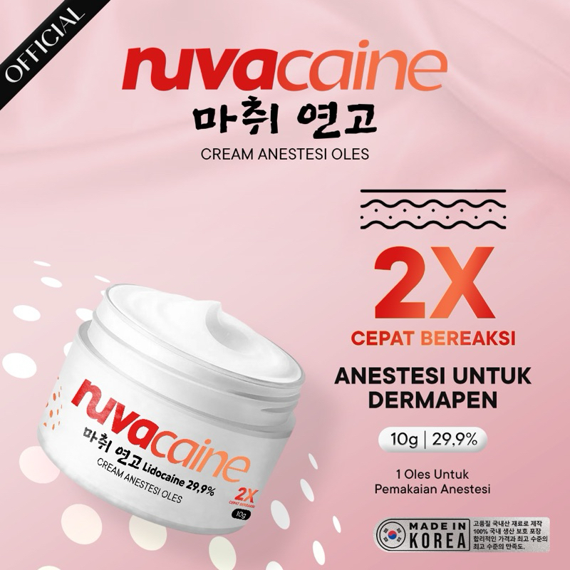 [ANESTESI WAJAH] Anestesi Cream Dermapen Untuk Perawatan Wajah Dermaroller Perawatan Kecantikan