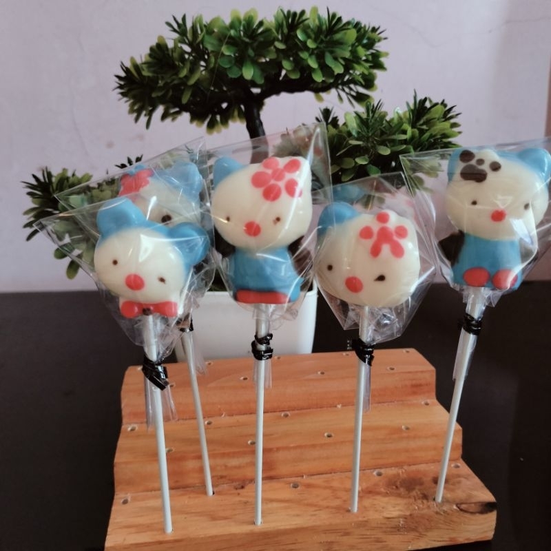 

COKLAT karakter lolipop hellokitty jumbo poll//COKLAT SOUVENIR