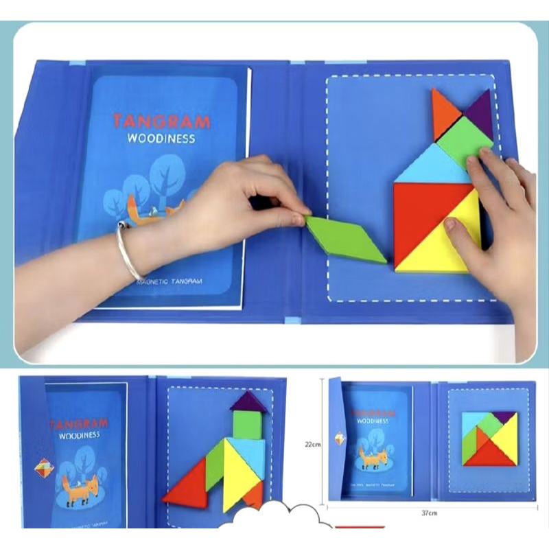 

M1 Puzzle Tanggal Magnetik Mainan Edukasi Anak Brain Game Magnetik