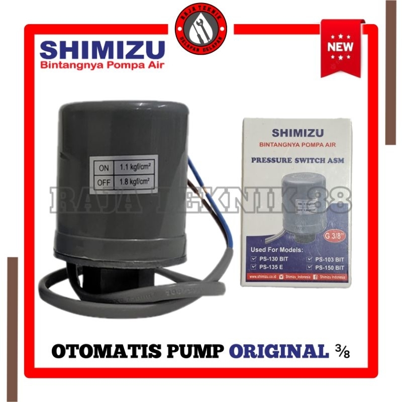 Shimizu Otomatis Pump Pressure Switch PS 130 PS 135 Pompa Air Shimizu Sparepart