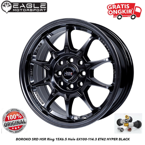 Velg Mobil HSR R15 Model Ce28 Untuk Avanza Brio Agya Sirion Dll