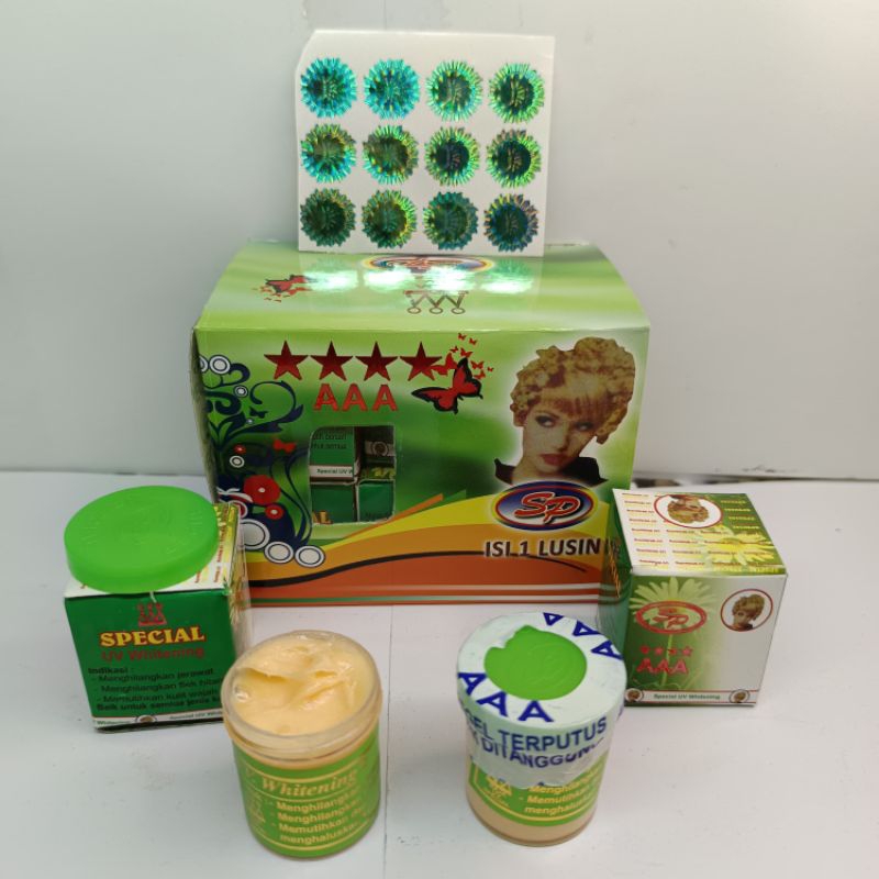 Lusinan Cream Uv Raja Segel AAA Original