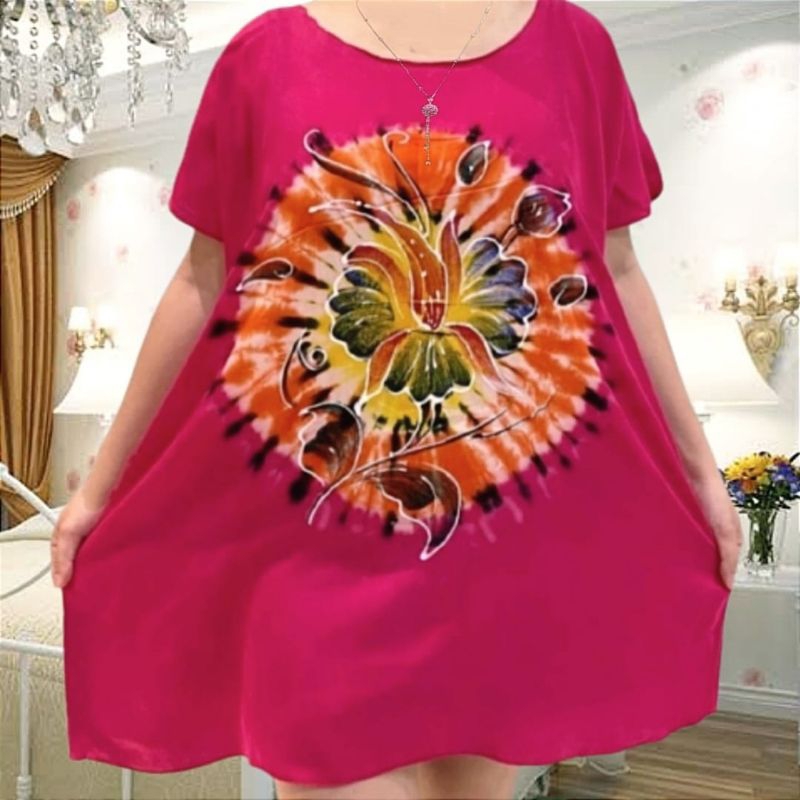 V&V blouse jumbo LD 142 CM BIG SIZE blus jumbo big size baju jumbo wanita atasan blouse jumbo bahan 