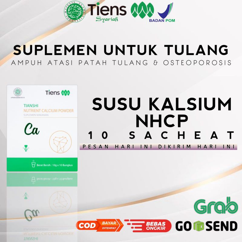 Peninggi badan Ampuh | Tiens Susu Kalsium NHCP | Tianshi Penambah Tinggi Badan Original Aman Terbaik