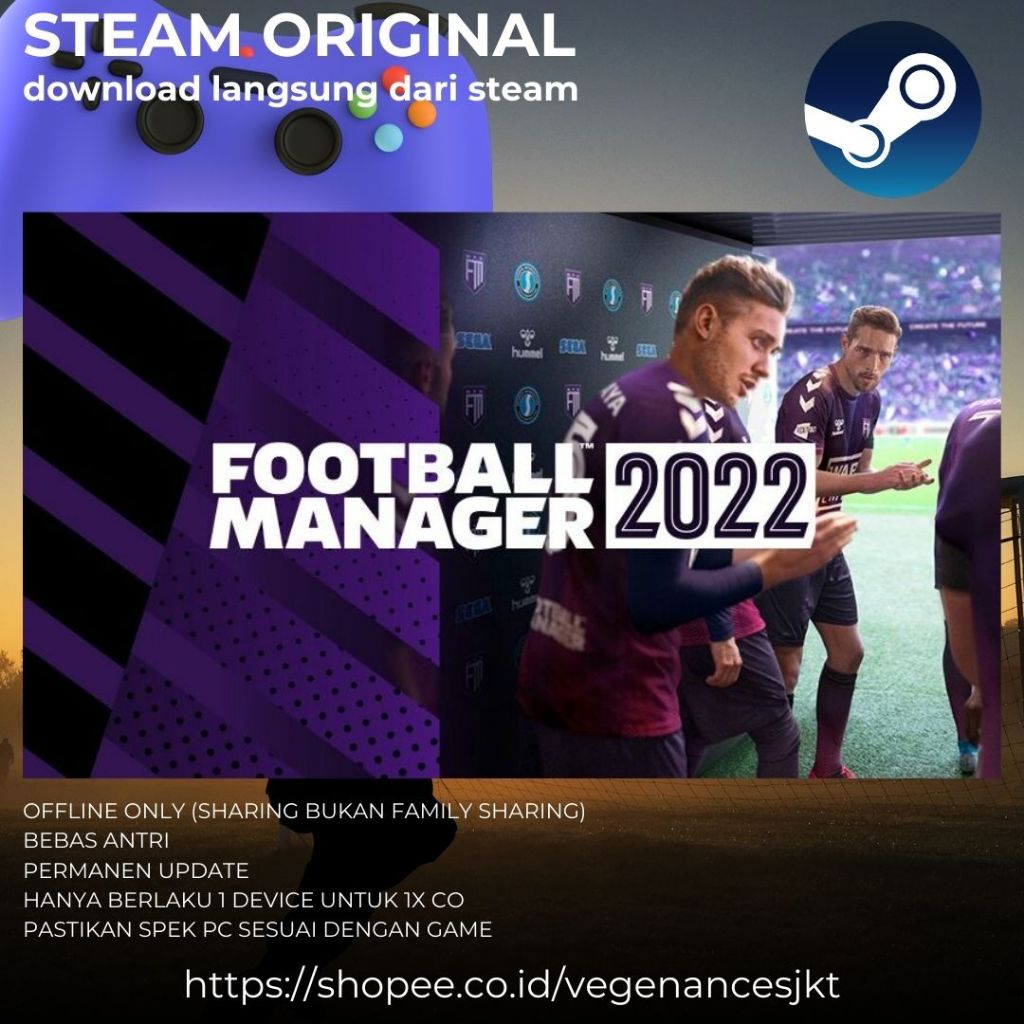 Football Manager FM 22 2022 Offline PC Game Original
