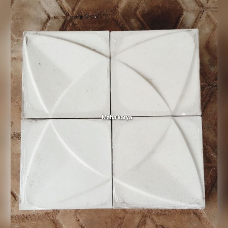 Wall panel 3D Beton motif bintang