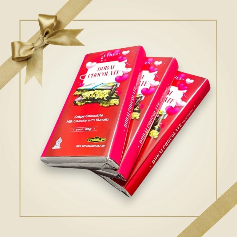 

ETHES DUBAI CHOCOLATE VALENTINE 250GRAM