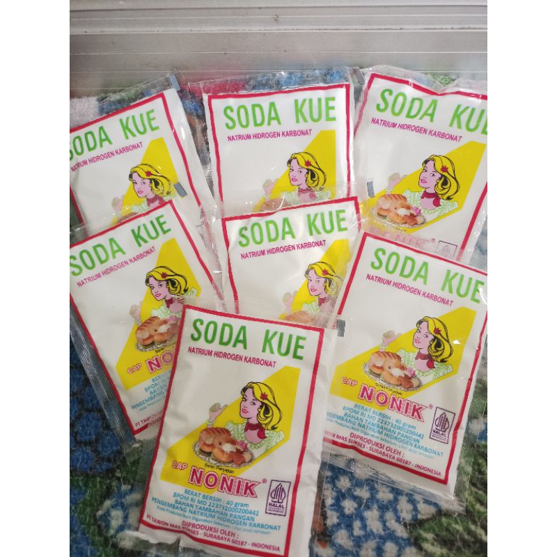 

Soda Kue Nonik / Soda Kue / Soda Kue Cap Nonik 40gram