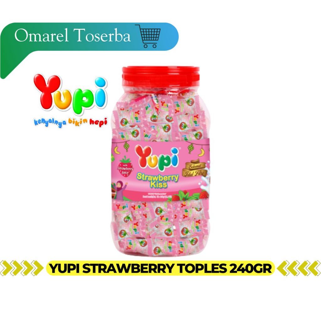 

YUPI STRAWBERRY TOPLES