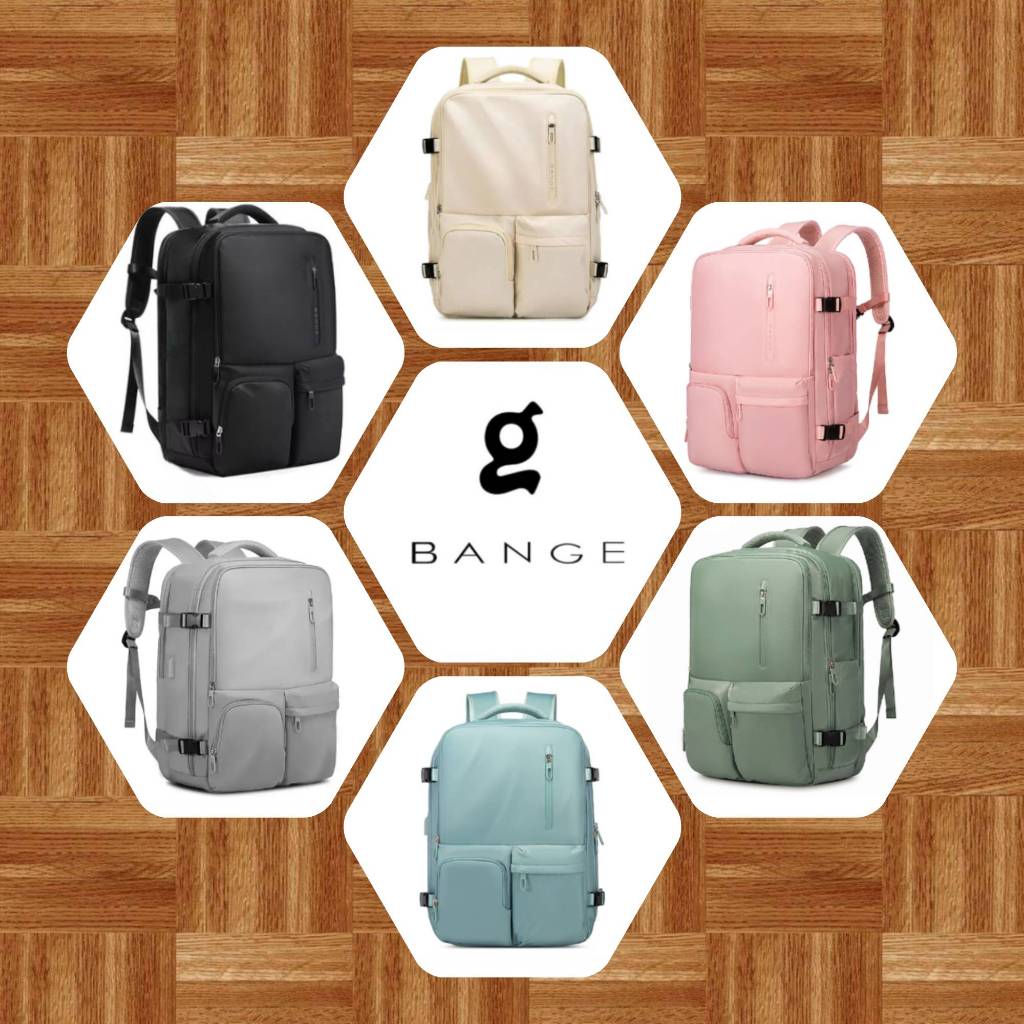 Bange casual fashion waterproof laptop backpack tas ransel pria wanita exclusive 1800 eg az
