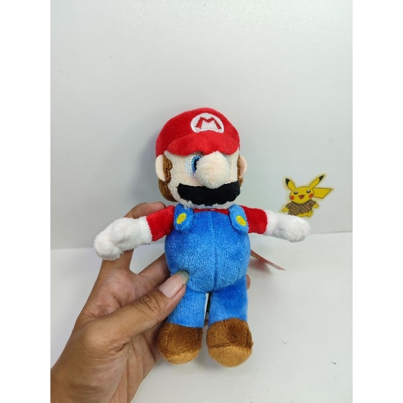boneka super mario bross mini original mario
