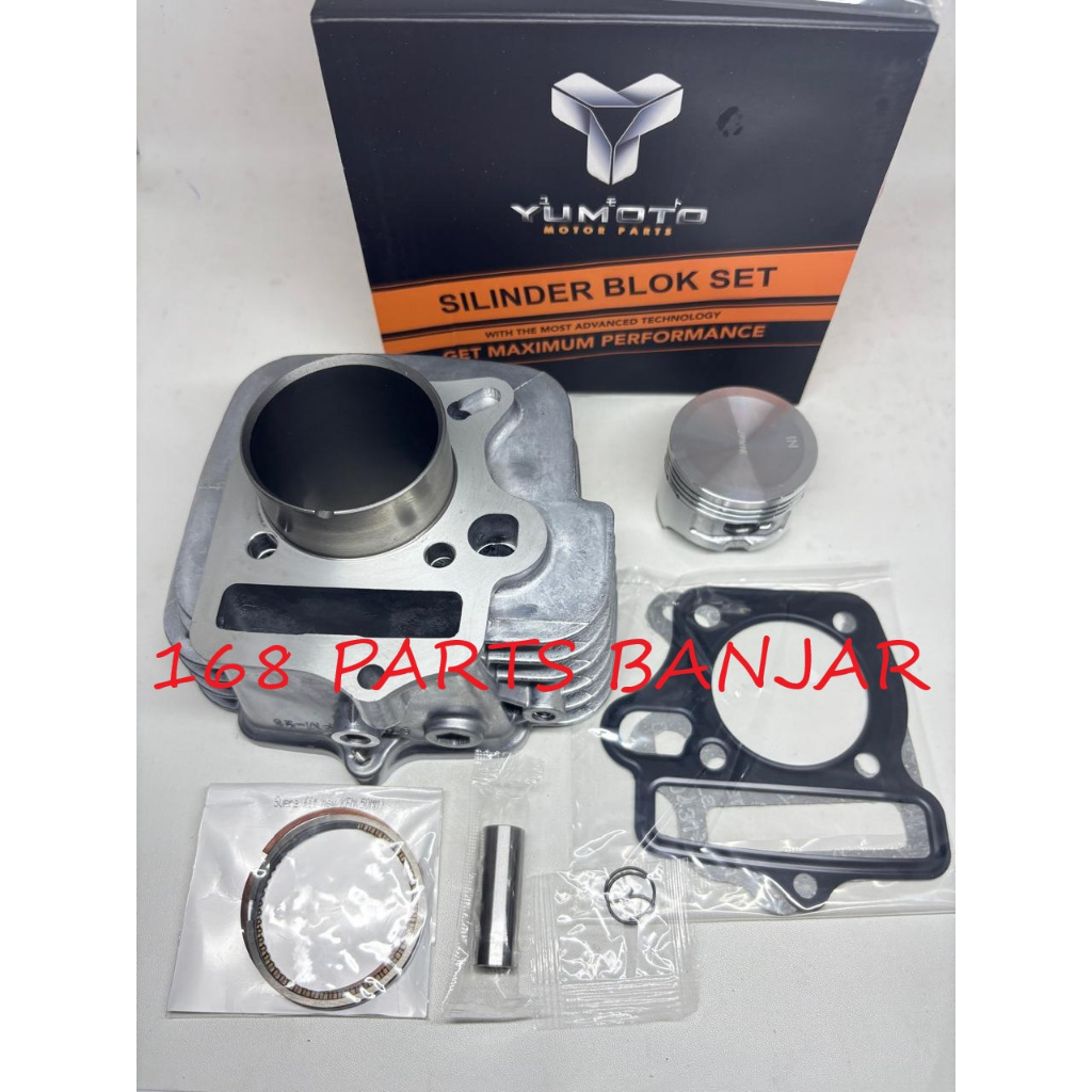 Ymt Yumoto Kas Cylinder Silinder Kit Blok Set Honda Legenda / Supra Fit / Fit New / Revo 100 / KFM (