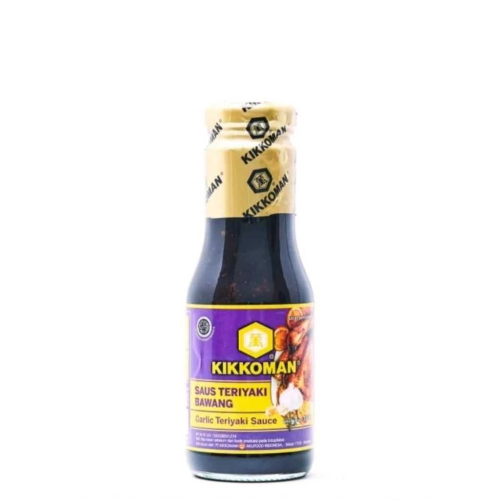 

Kikkoman Garlic Teriyaki Sauce HALAL Botol 300gr