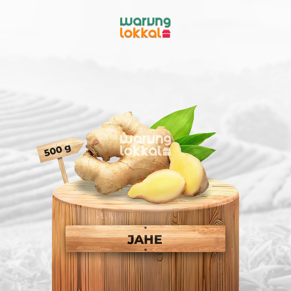 

Jahe 500g - Warung Lokkal