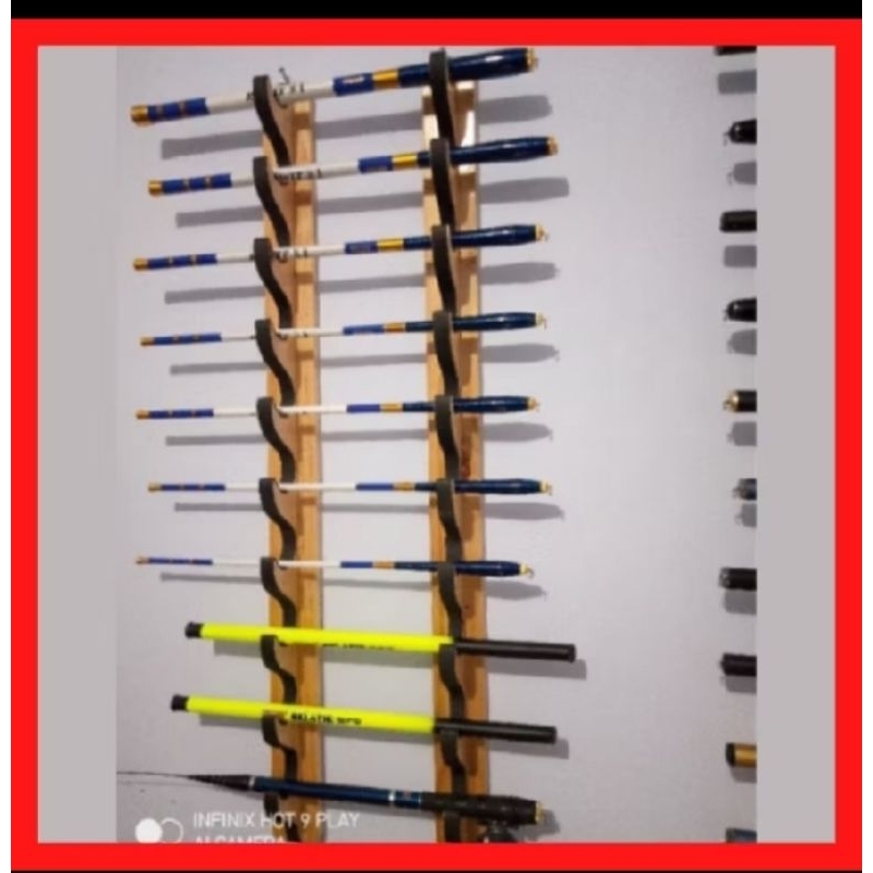 Rak pancing/rak joran/rak tegek