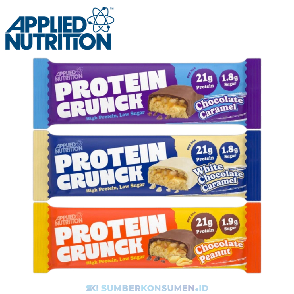 

RB Applied Nutrition Crunch Protein Bar / Healthy Snack Energy Not Quest