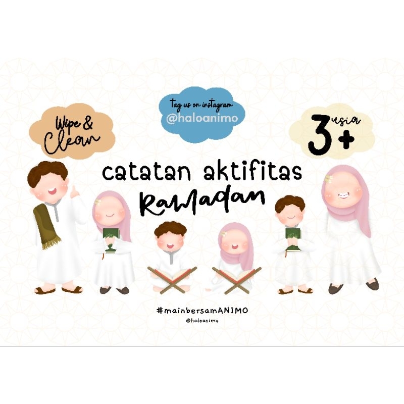 

WORKSHEET - Catatan Aktifitas Ramadhan