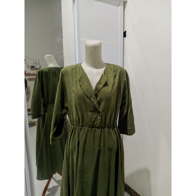 

preloved dress kimono bludru (sudah +admin)