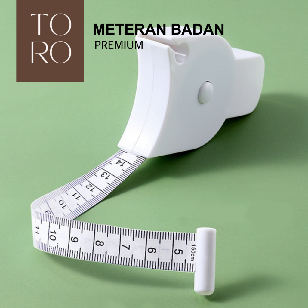 TORO - ALAT PENGUKUR BADAN | METERAN GULUNG OTOMATIS | METERAN PITA SERBAGUNA | METERAN PENGUKUR LIN