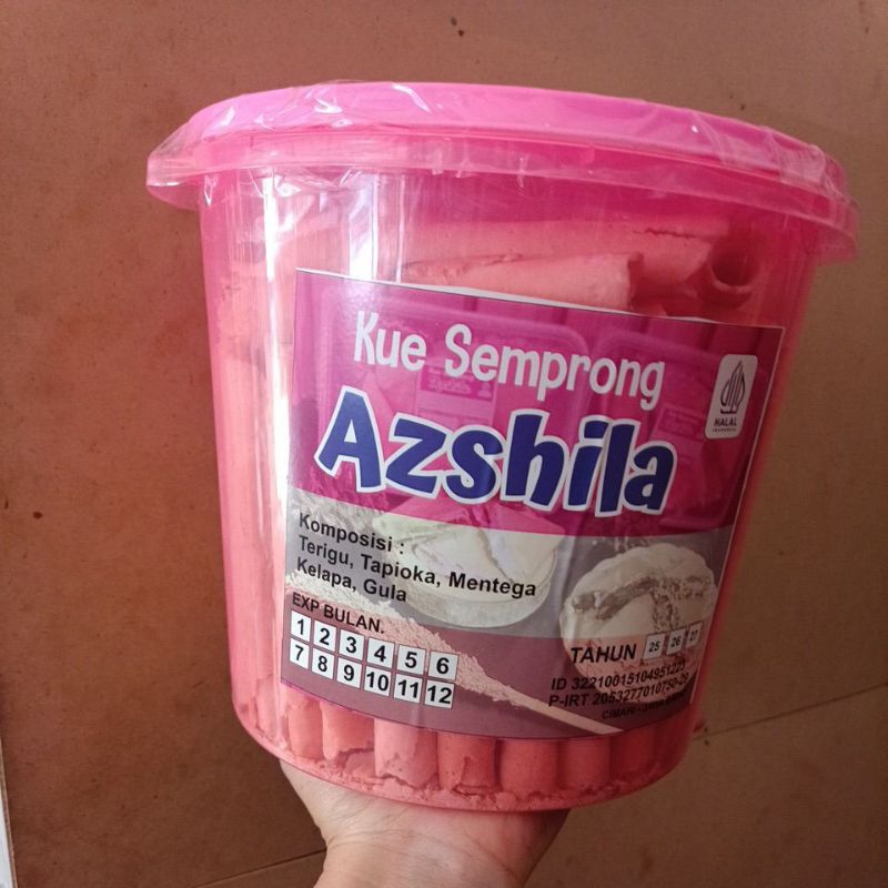 

Kue Semprong Toples Jumbo kemasan 1kg