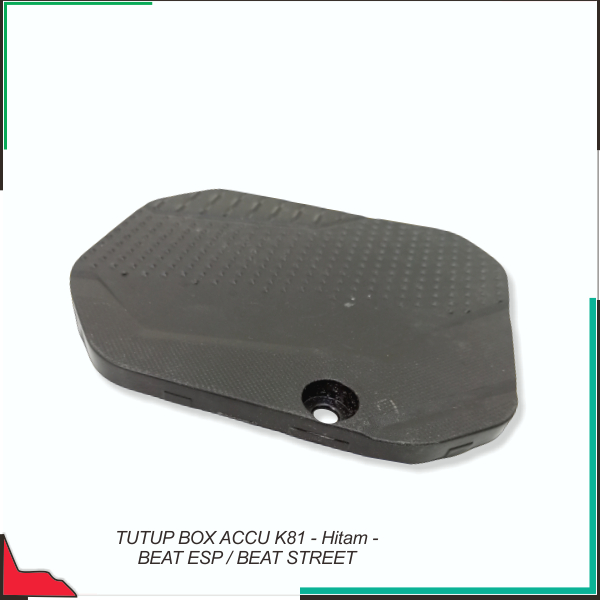 Tutup Box Accu K81 - Hitam / Beat Esp / Beat Street