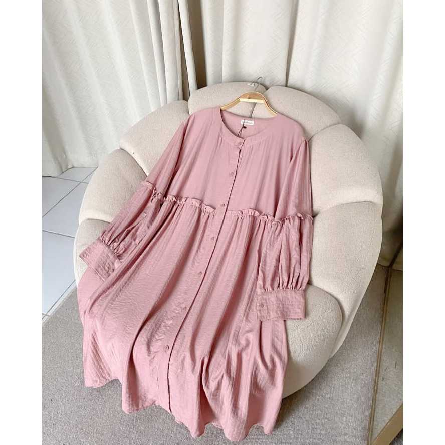 tunik mayra serut tunik kekinian korea style elegan Atasan tunik wanita jumbo