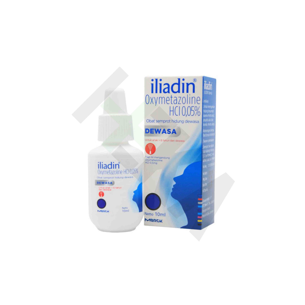 Iliadin Spray 0.05% Dewasa - Semprot Hidung Tersumbat [Majapahit]
