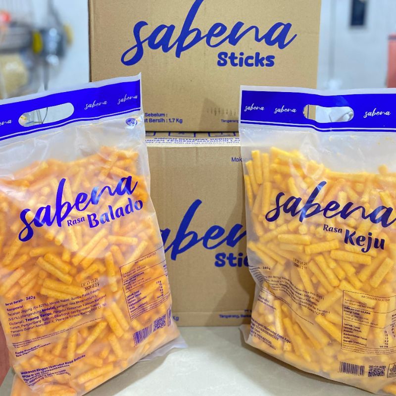 

Sabena Stik 1 Kardus isi 5 Aneka Rasa Balado/Keju
