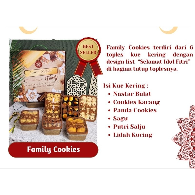 

Paket Kue Kering Lebaran 2025/ Hampers Kue Kering 2025