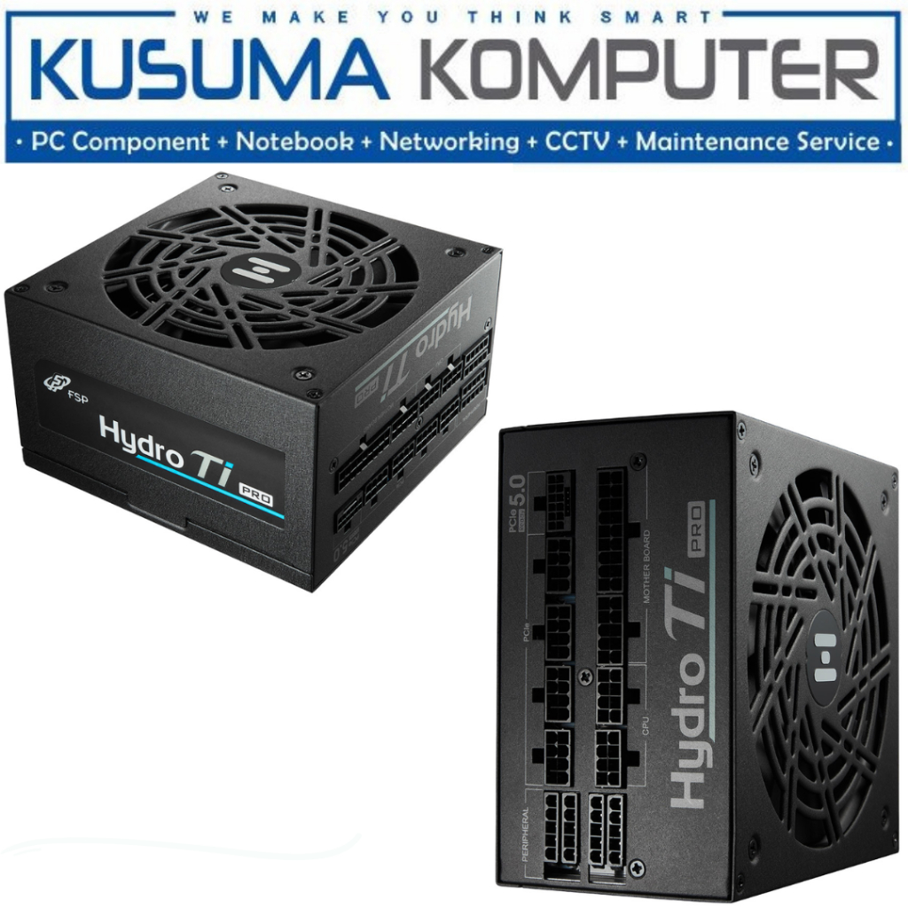 FSP Hydro Ti PRO 1000W 80 Plus Titanium PCIe 5.0 Full Modular