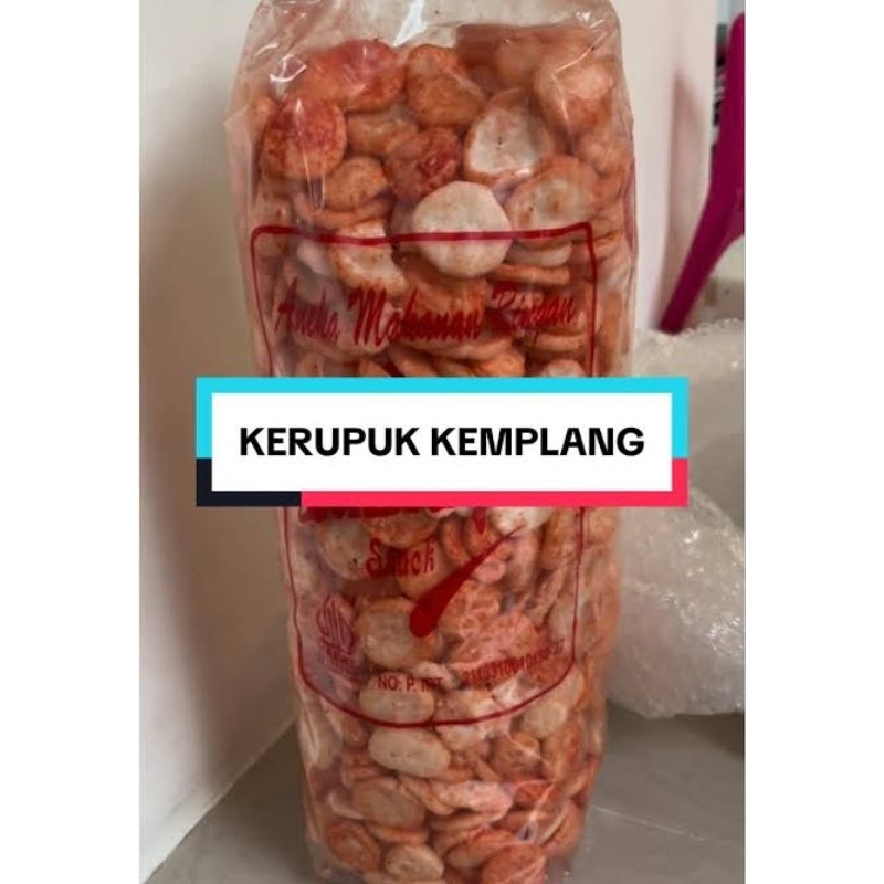 

1 bal kerupuk kemplang balado/ kerupuk kemplang balado 1kg/kerupuk kemplang koin / kerupuk kemplang Palembang/ kerupuk kemplang koin