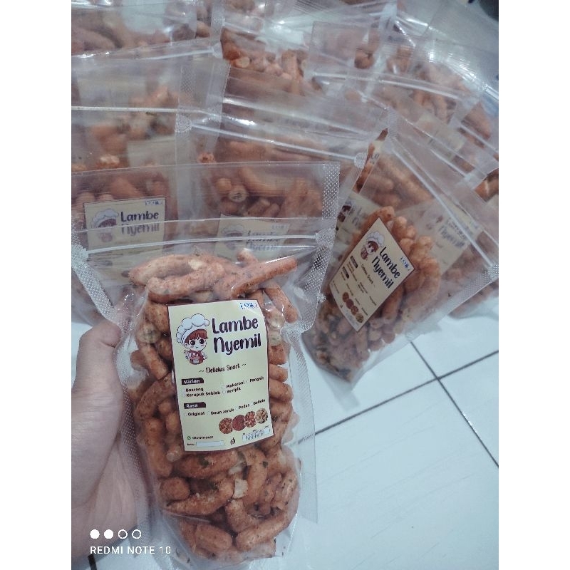 

Basreng stik 200gr/100gr pedas daun jeruk